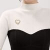 Open Heart Brooch in Yellow Gold_yyth - Image 4