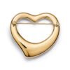 Open Heart Brooch in Yellow Gold_yyth - Image 2