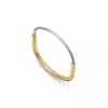 Tiffany Lock Narrow Bangle in Yellow and White_yyth - Image 2